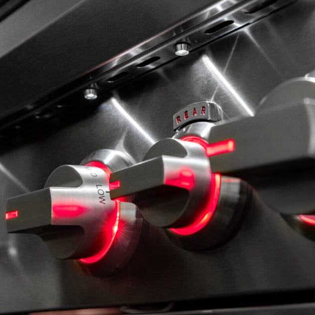 Summerset Sizzler Pro 32-Inch 4-Burner Built-In Gas Grill with Infrared Back Burner