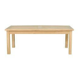 Bahama Solid Teak Rectangular Coffee Table