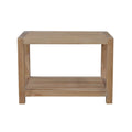 Windsor 2-Tier Solid Teak Storage Side Table