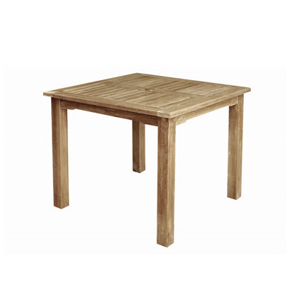 Bahama 35" Square Bistro Table – Teak Outdoor & Indoor Dining | BetterPatio // BetterPatio.com