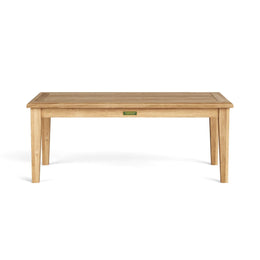 47″ Brianna Rectangular Coffee Table - Solid Teak Outdoor Table