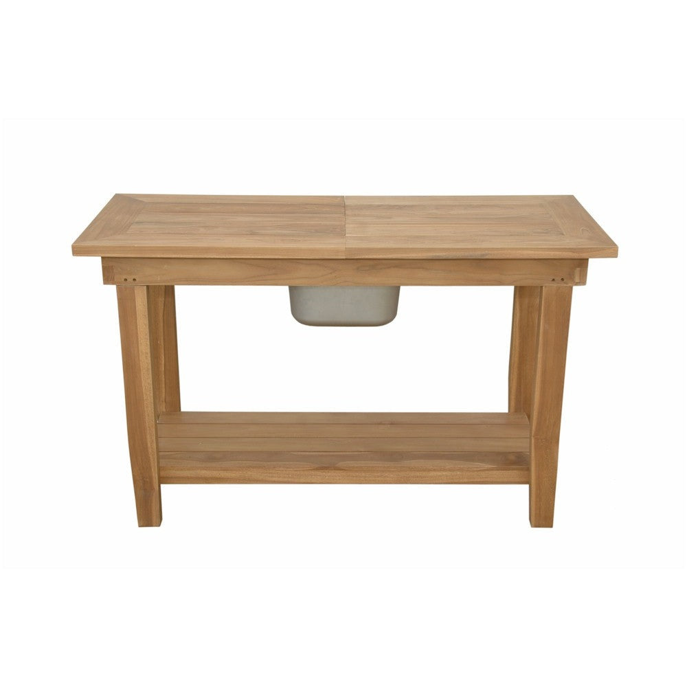 Wooden table with a white bowl on a white background