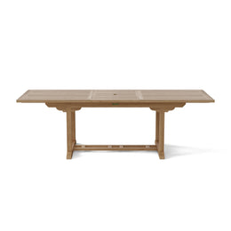 Bahama 8-Foot Rectangular Extension Table - Solid A-Grade Teak