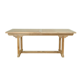 Bahama 10-Foot Rectangular Extension Table - Solid A-Grade Teak