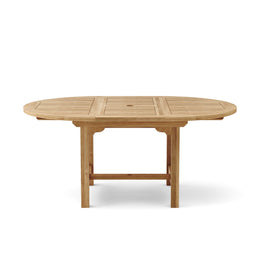 Bahama 67" Oval Extension Table - Solid A-Grade Teak