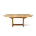Bahama 87" Oval Extension Table Extra Thick - Solid A-Grade Teak