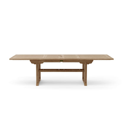 Wooden table on a white background