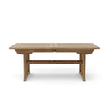 Sahara 106" Rectangular Double Extension Table - Solid A-Grade Teak