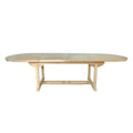 Bahama 117" Oval Extension Table - Solid A-Grade Teak