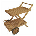 Cobana Serving Trolley - Solid A-Grade Teak Portable & Durable