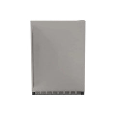 TrueFlame 24-Inch Outdoor Rated Refrigerator – 5.01 Cu. Ft. Stainless Steel Built-In or Freestanding Fridge | TFR-24