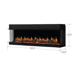 Ignite Ultra 74" Linear Electric Fireplace