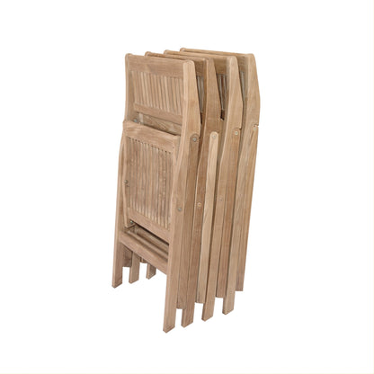 Anderson Teak Windsor Folding Teak Side Chairs - teak side chairs outdoor lifestyle 5
