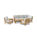 Riviera Luxe 7-Piece Modular Set with Rectangular Table