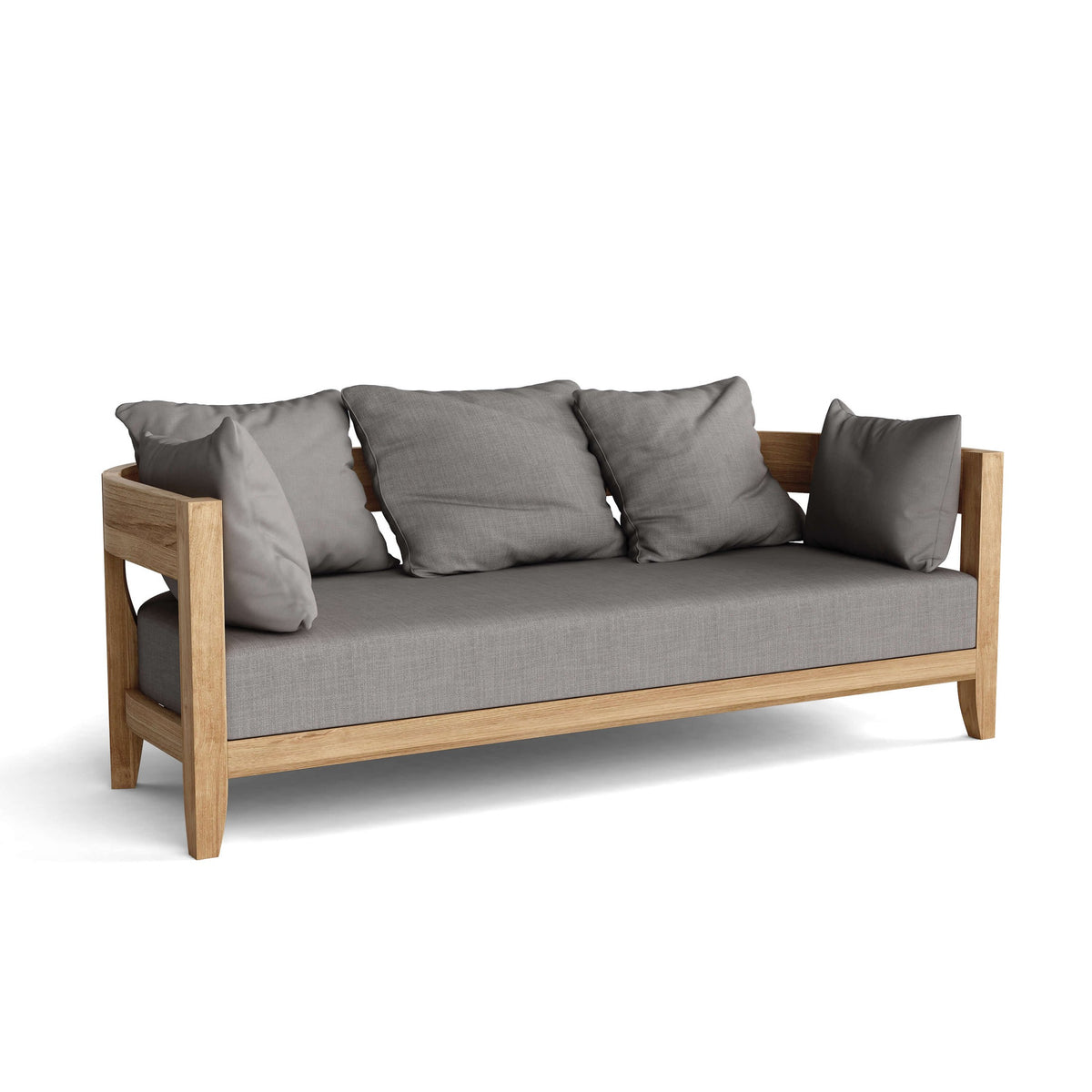Coronado 6-Piece Teak Deep Seating Set with Sunbrella Cushions | BetterPatio // BetterPatio.com