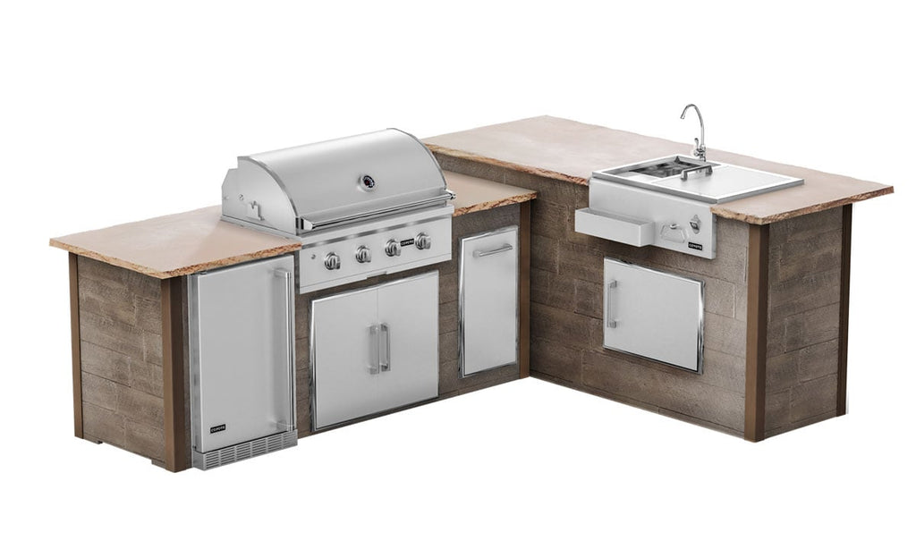 Outdoor Grill Cabinets l Trex Outdoor Kitchens