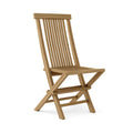 Descanso Bristol 3 - Piece Dining Set - Round Table & Folding Chairs