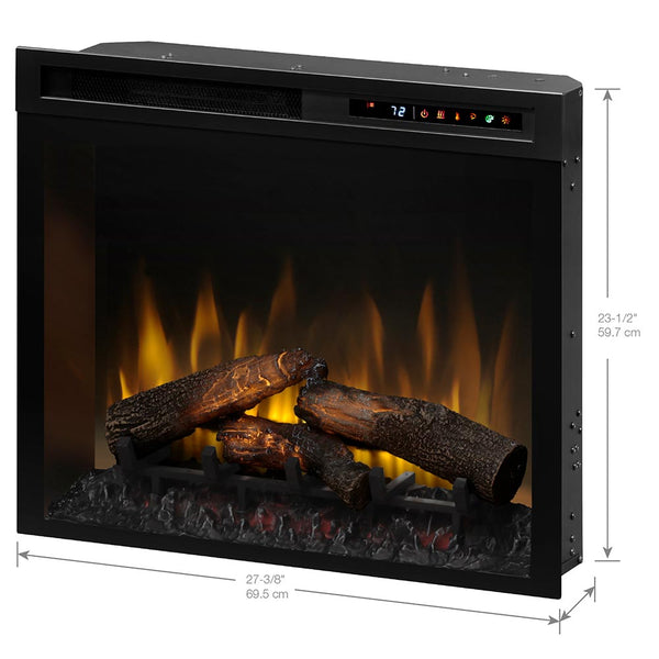 Dimplex XHD28L Nova 28 inch electric firebox dimensions