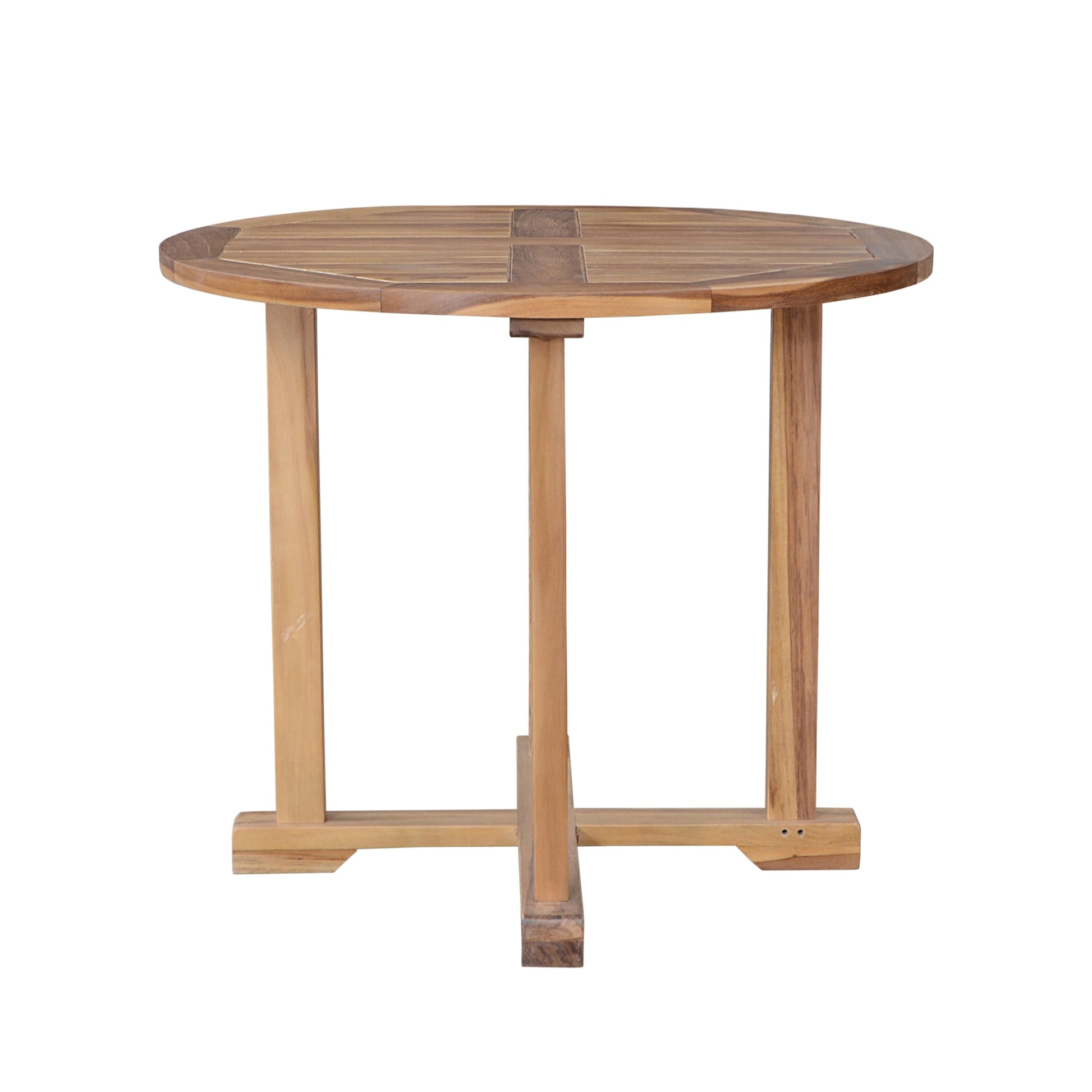 Descanso Windham 5-Piece Teak Outdoor Dining Set | BetterPatio // BetterPatio.com