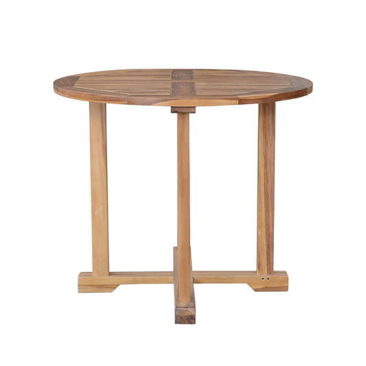 Descanso Windham 5-Piece Teak Outdoor Dining Set | BetterPatio // BetterPatio.com