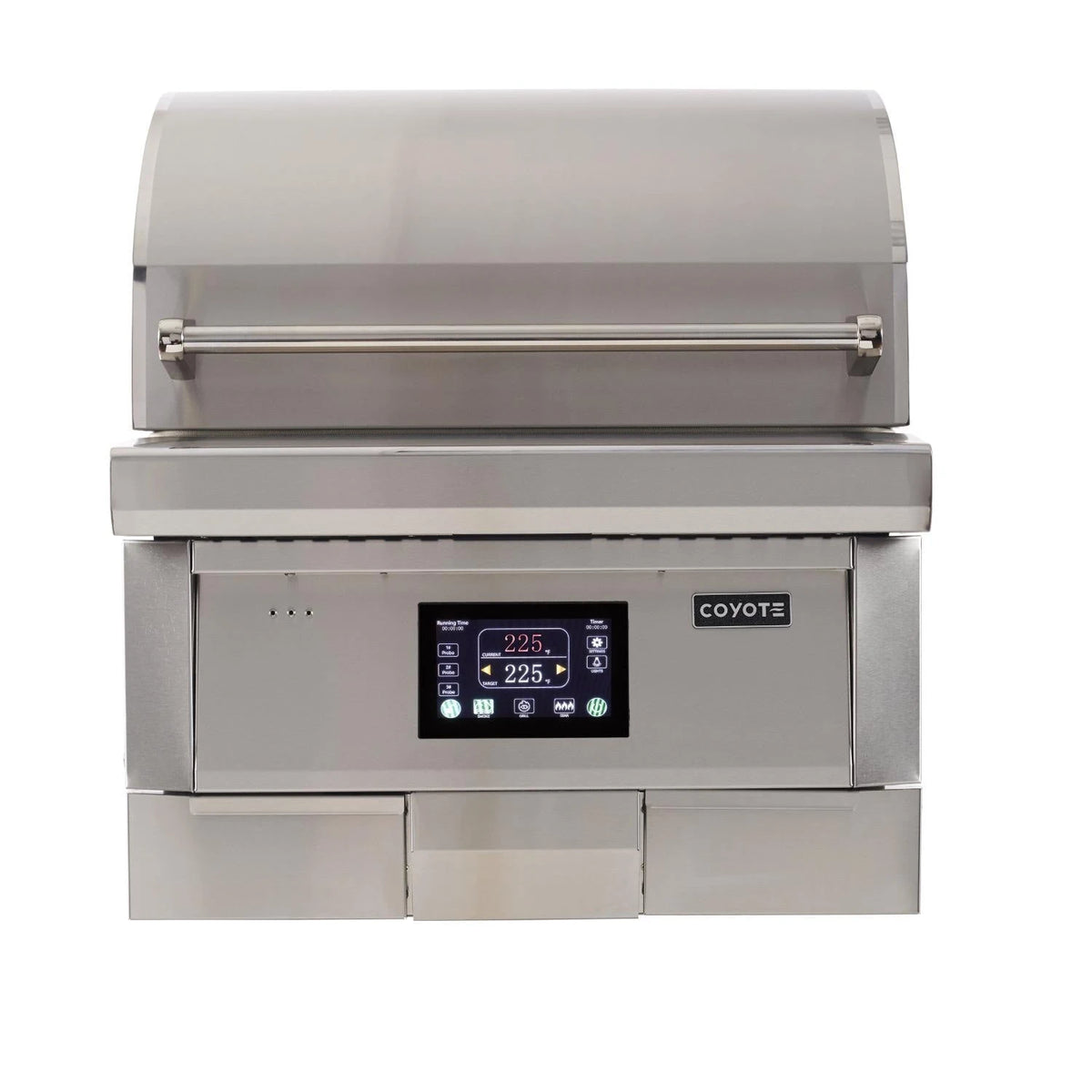 Coyote 28 inch Built In Pellet Grill - BetterPatio.com
