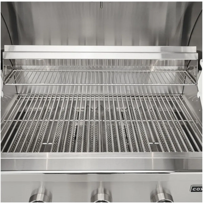 Coyote C-Series 34 Inch Built-In Grill C3C34 - side profile view stainless steel construction