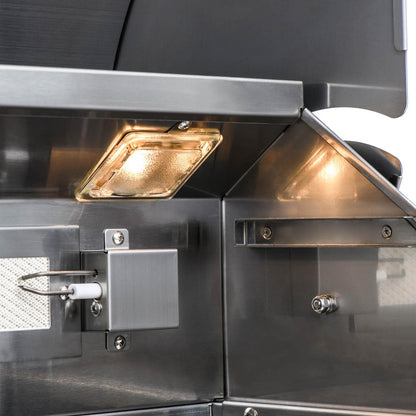 BetterPatio Designer Series 8 Ft Outdoor Kitchen Blaze LTE Grill Fridge - detail view 8