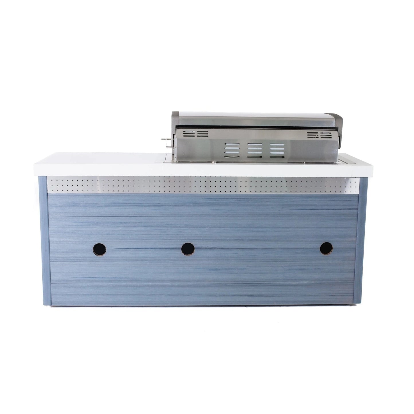 Mont Alpi MA805-AWSS artwood island back panel view with ventilation ports wood grain