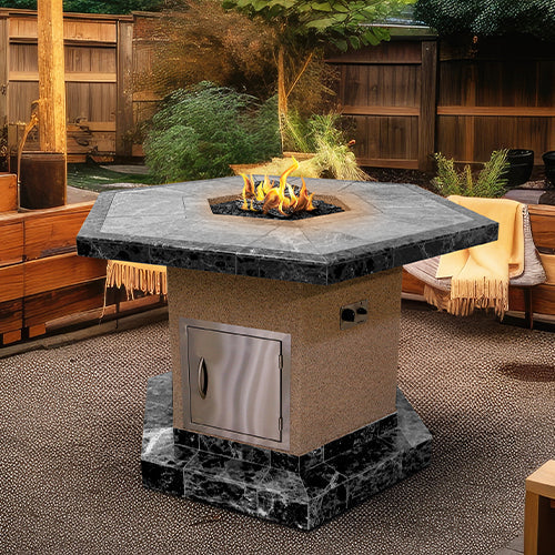 Cal Flame Outdoor Fire Pit 60 inch FPT-H1050T Cal Flame