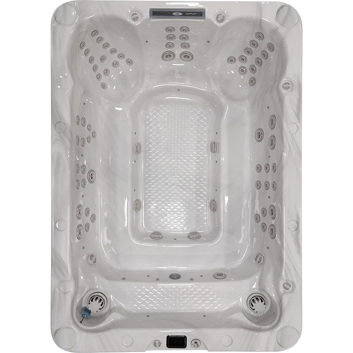 El Grande EC-1166EX hot tub - top view