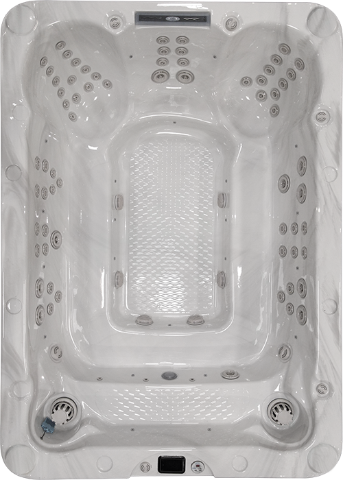 El Grande EC-1166EX hot tub - top view