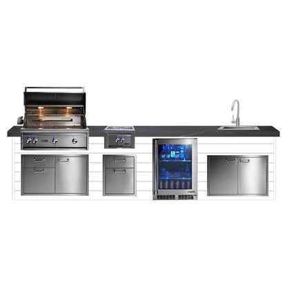 Lynx Professional 8 Foot Luxury Outdoor Grill Island // BetterPatio.com
