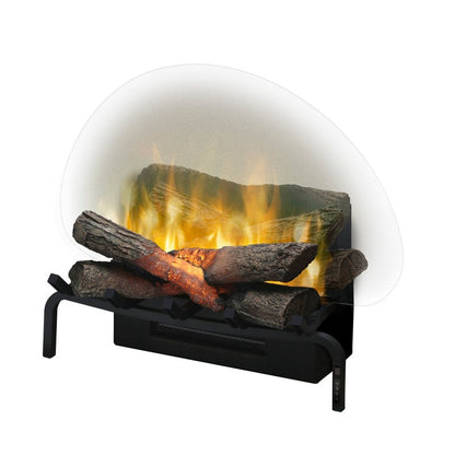 Dimplex Revillusion 20 inch log set installed in fireplace