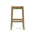 Winston Backless Teak Bar Chair – High Outdoor Bar Seating