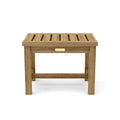 Madison 24" Backless Chair - Teak Outdoor Seating