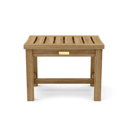 Madison 24" Backless Chair - Teak Outdoor Seating