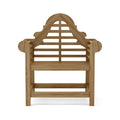 Marlborough Teak Dining Armchair - Classic Lutyens Design