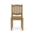 Kingston Teak Dining Chair - Classic Outdoor Patio Chair with Sculpted Seat