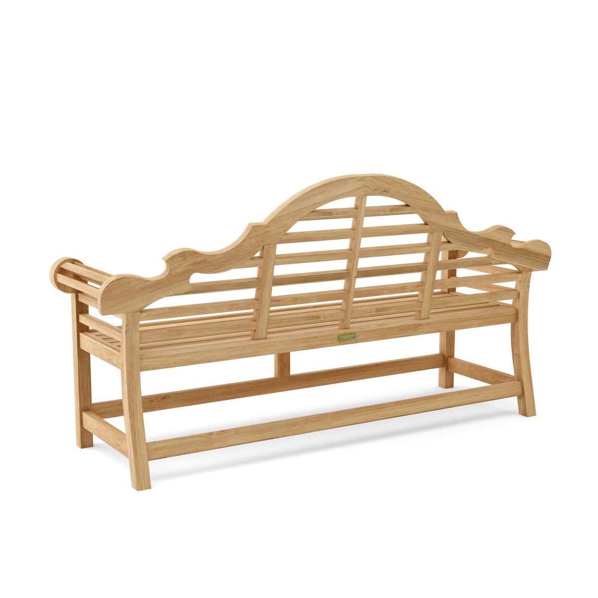 Marlborough 3-Seater Teak Wood Bench – Lutyens Design | BetterPatio // BetterPatio.com