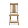 Tropico Folding Chair - Set of 2 Teak Outdoor Folding Chairs