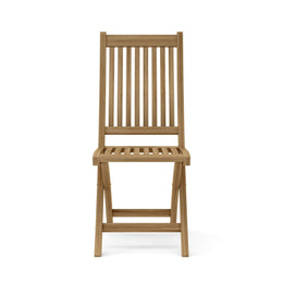 Tropico Folding Chair - Set of 2 Teak Outdoor Folding Chairs