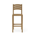 Mandalay Teak Bar Chair - Outdoor Patio & High Bar Seating