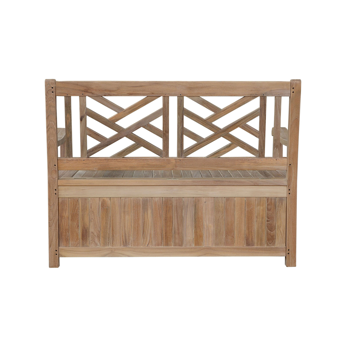 Del-Amo Teak Storage Bench – Outdoor Seating & Storage | BetterPatio // BetterPatio.com