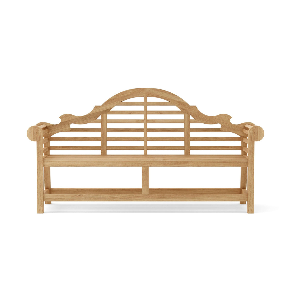 Marlborough 3-Seater Teak Wood Bench – Lutyens Design | BetterPatio // BetterPatio.com