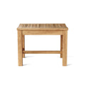 24" Casablanca Teak Backless Chair - Outdoor Patio Seating