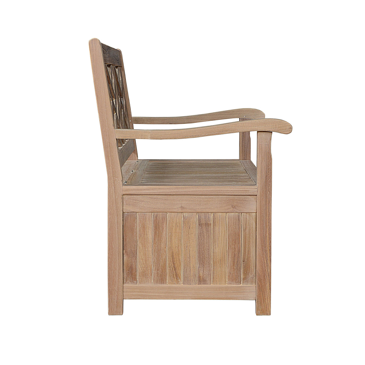 Del-Amo Teak Storage Bench – Outdoor Seating & Storage | BetterPatio // BetterPatio.com
