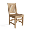 Sonoma Teak Dining Chair - Curved Back Outdoor & Café Patio Chair