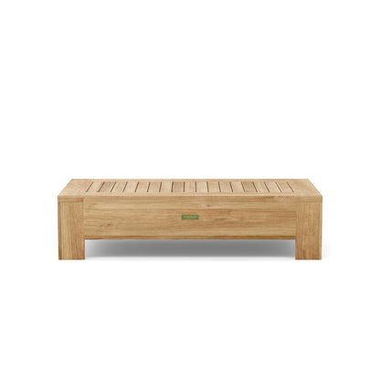 Wooden bench on a white background