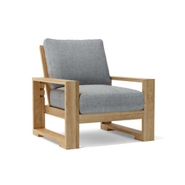 Capistrano Deep Seating Armchair – Teak Outdoor Chair