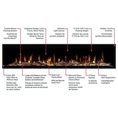 Ignite Evolve 50" Linear Electric Fireplace